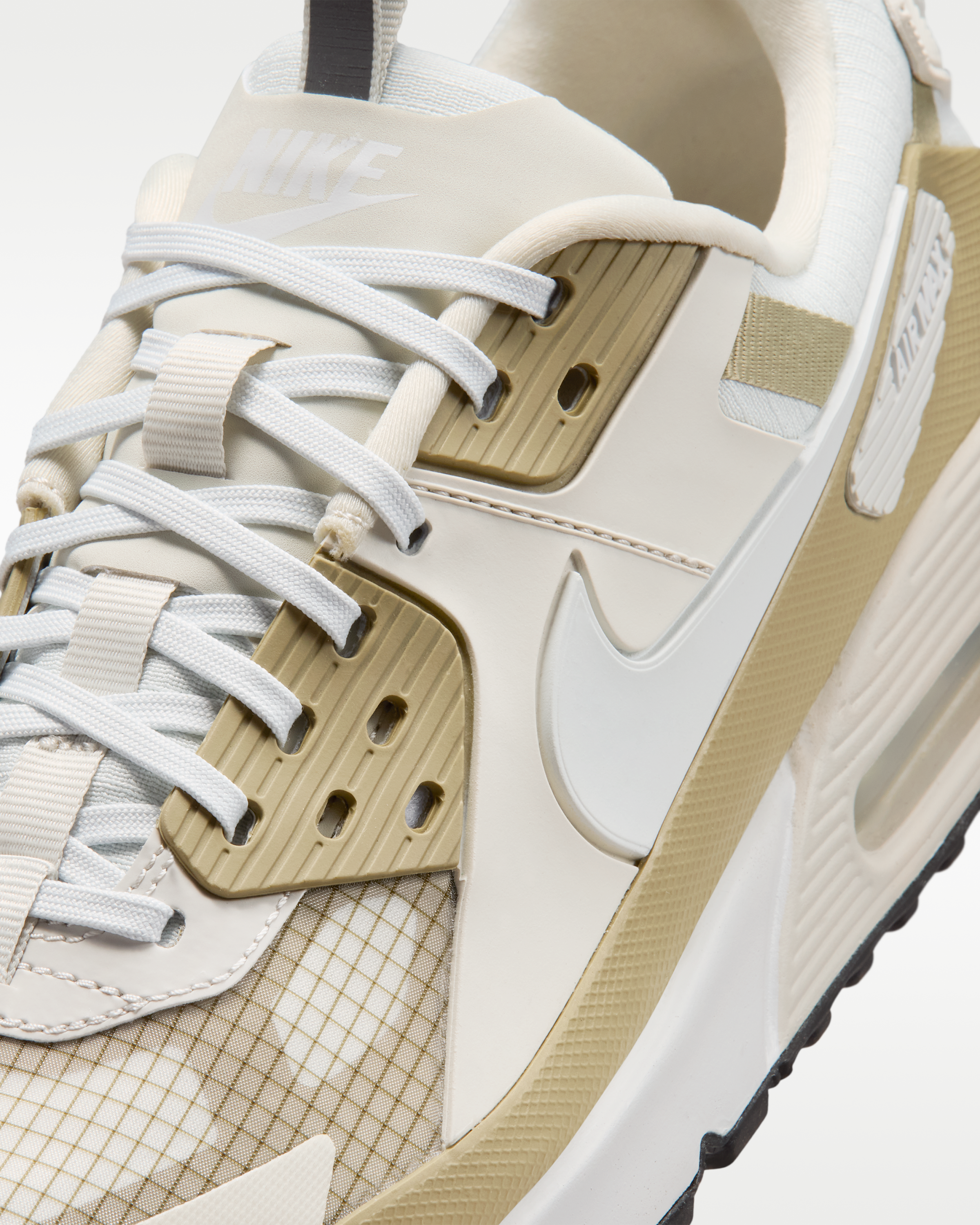 Nike Air Max 90 Drift Men's Shoes - Light Bone/Neutral Olive/Black/Off-White - View 7