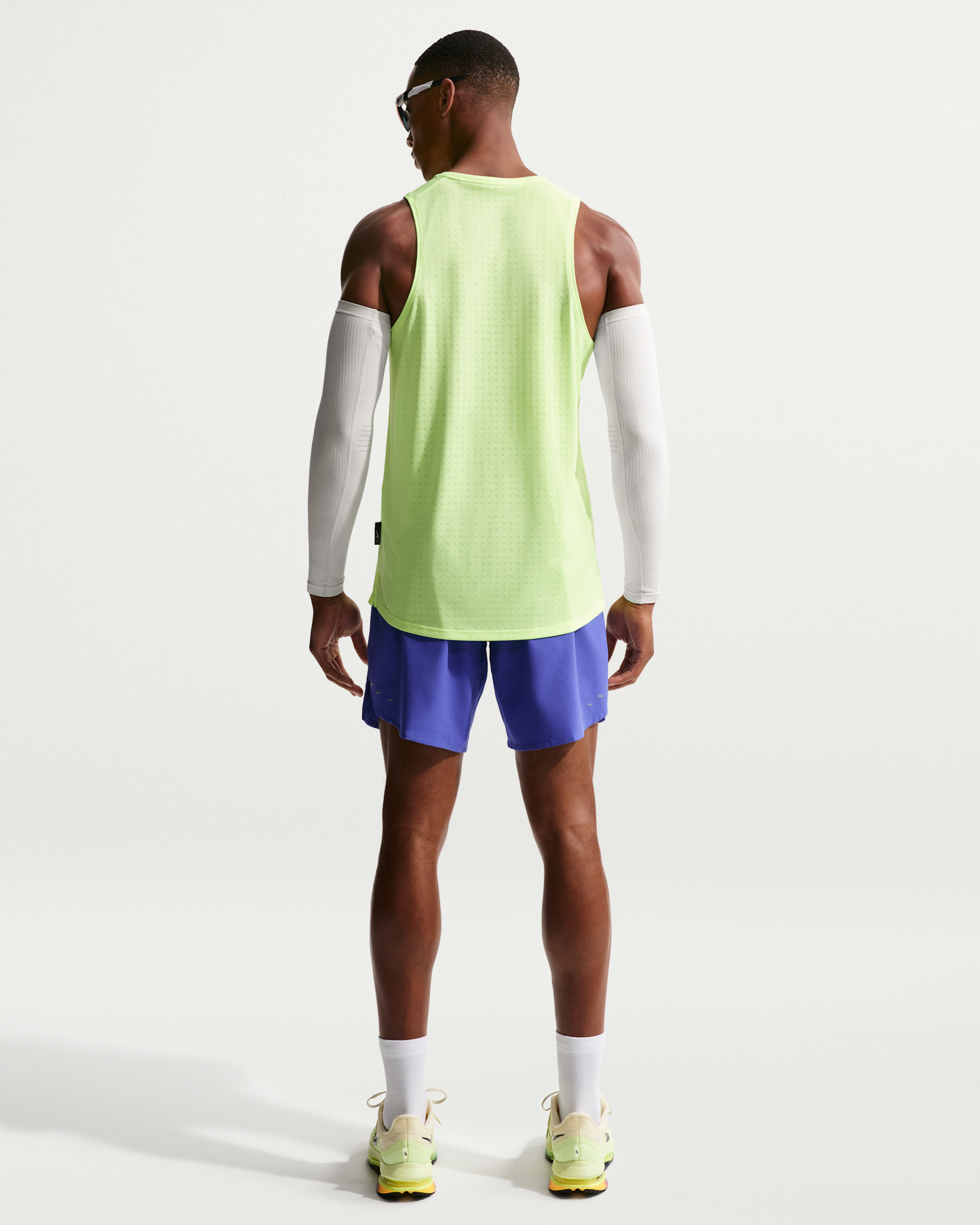 Nike Stride Men's Dri-FIT 18cm (approx.) Briefs-Lined Running Shorts - Lapis - View 5