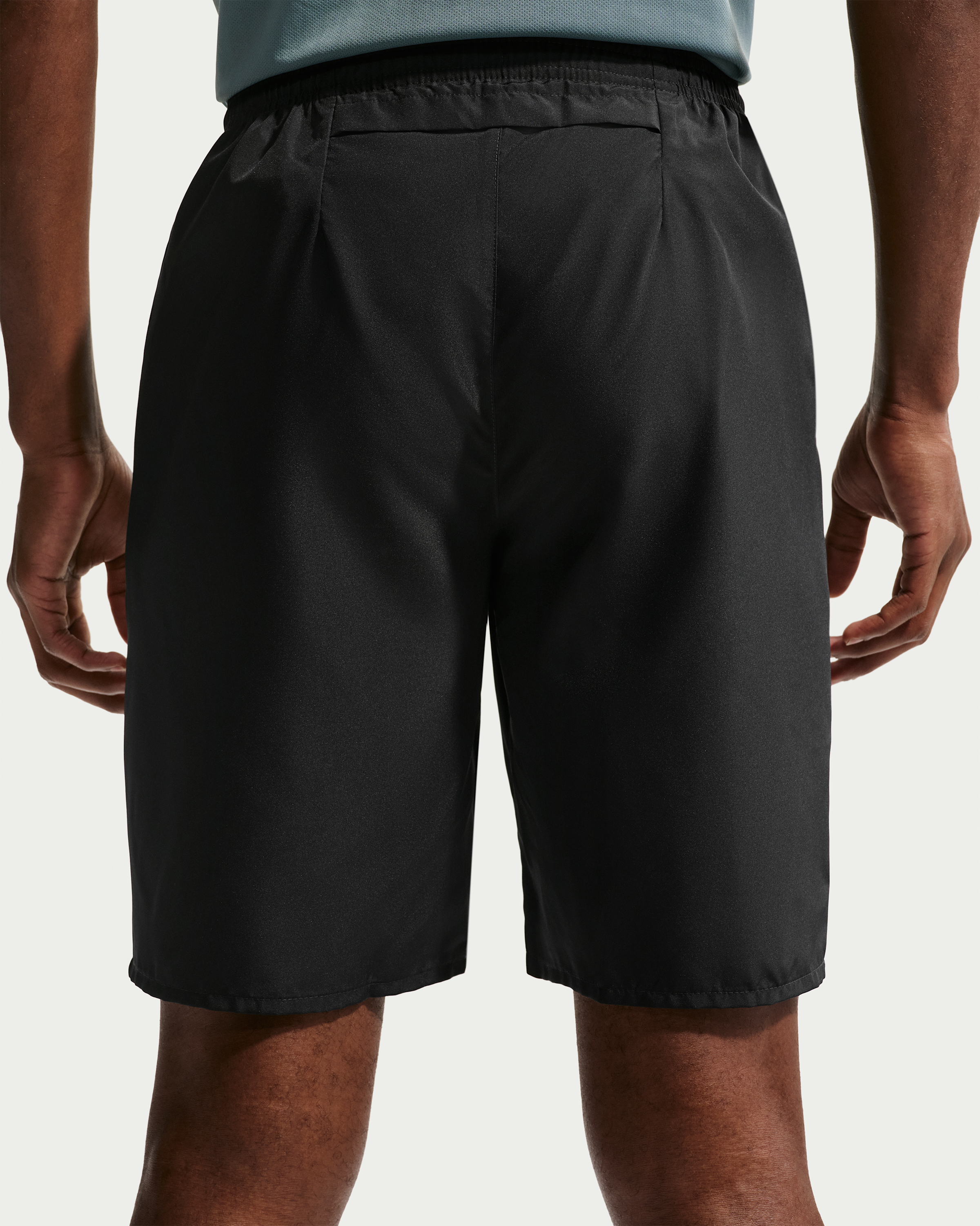 Nike Miler Men's Dri-FIT 23cm (approx.) Unlined Running Shorts - Black/Black - View 3