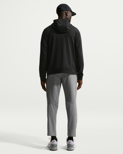 Nike Primary NanoKnit Men's Dri-FIT UV Protection Full-Zip Performance Hoodie - Black/Black - View 5