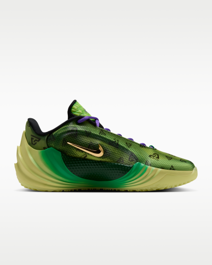 Giannis Freak 8 'Trick Question' Basketball Shoes - Gorge Green/Hyper Grape/Lucky Green/Metallic Gold - View 3