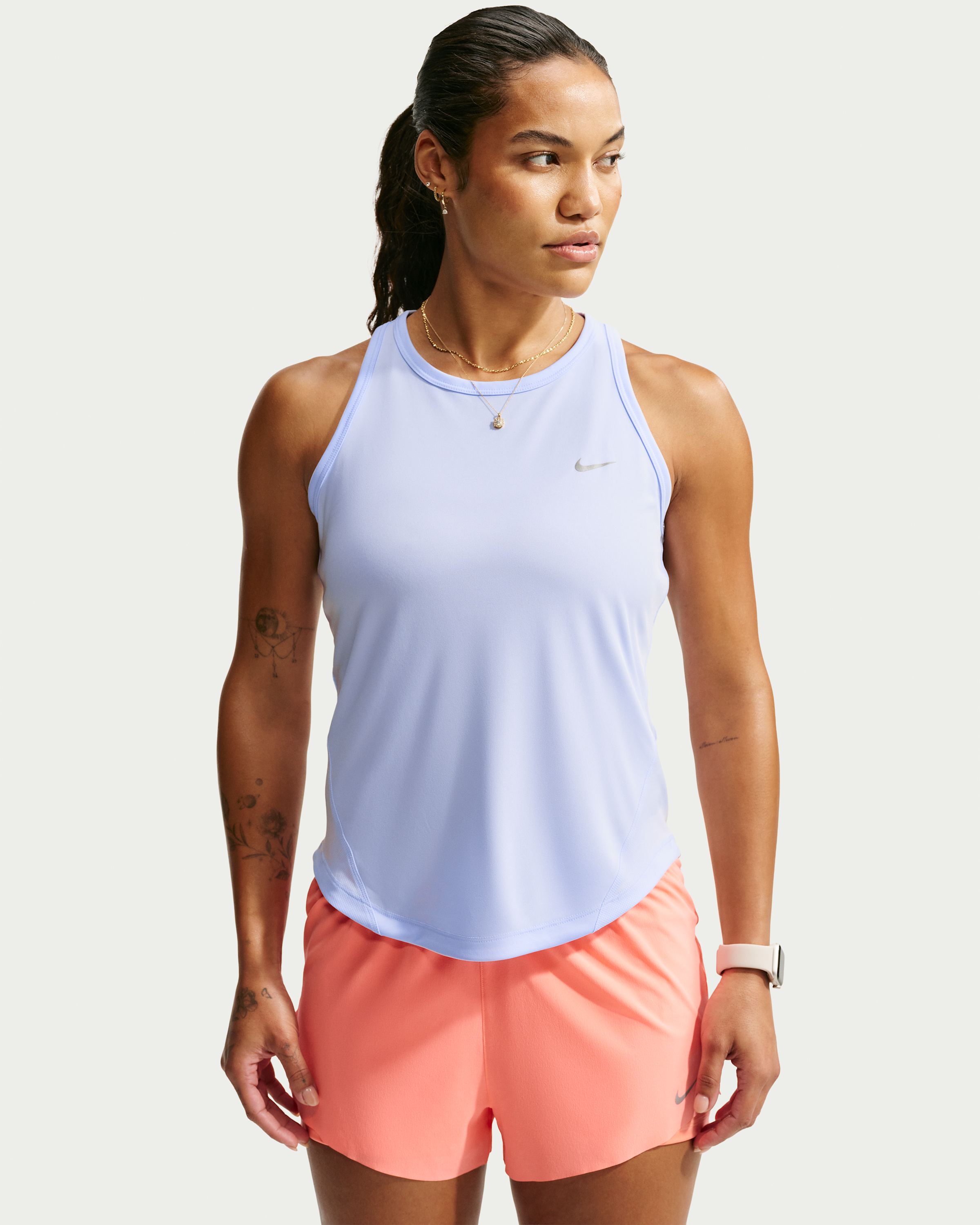 Nike Tempo Women's Dri-FIT Running Tank Top - Palest Purple - View 1