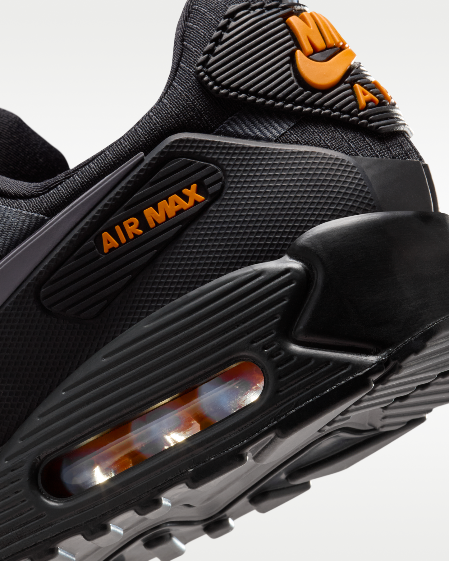 Nike Air Max 90 Drift Men's Shoes - Black/Anthracite/Bright Ceramic/Cool Grey - View 8