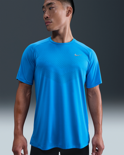 Nike Stride Men's Dri-FIT ADV Short-Sleeve Running Top - Blue Hero - View 1