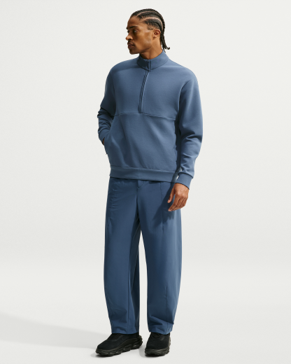 Nike 24.7 ImpossiblySoft Men's Dri-FIT 1/2-Zip Top - New Slate/Black/Midnight Navy - View 4