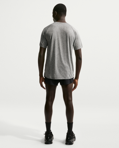 Nike Stride Men's Dri-FIT ADV Short-Sleeve Running Top - Smoke Grey/Heather - View 5