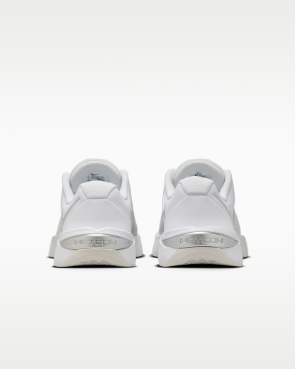 Nike Metcon 10 Women's Training Shoes - White/Platinum Tint/Wolf Grey/Metallic Silver - View 6