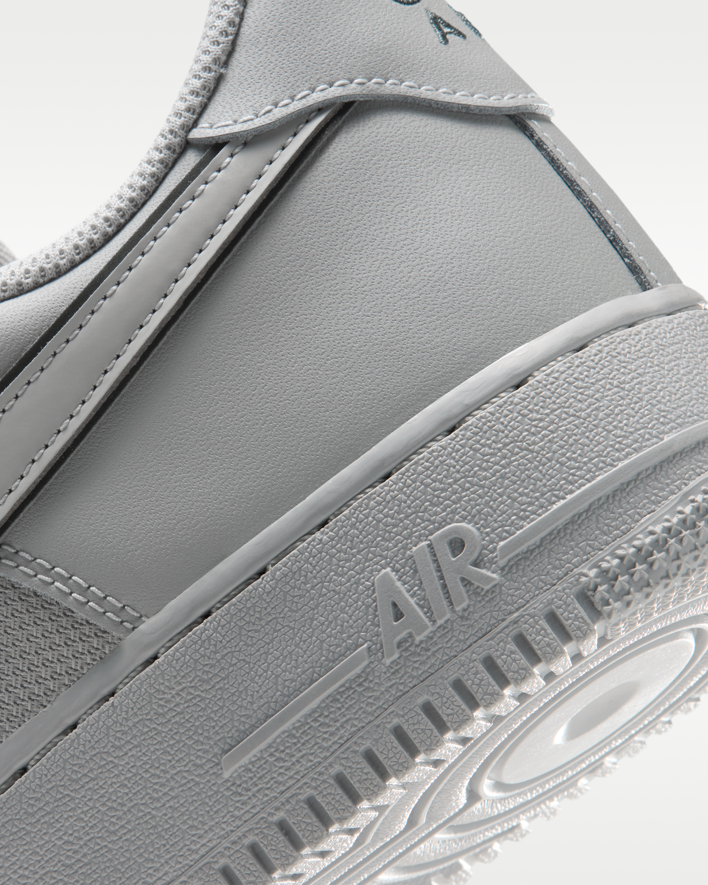 Nike Air Force 1 '07 LV8 Men's Shoes - Strata Grey/Strata Grey/Bomber Grey - View 8