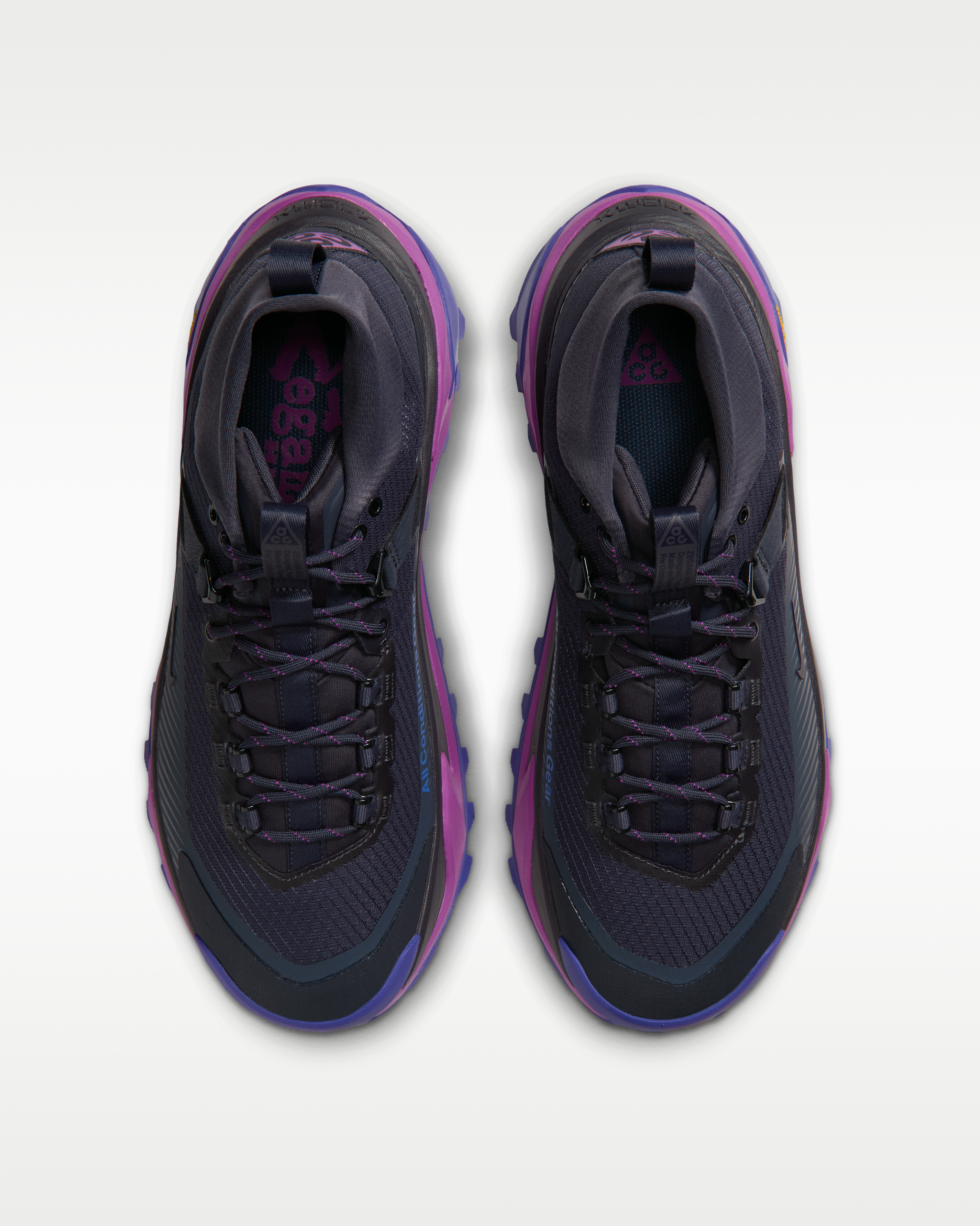 ACG Zegama Hike Men's Hiking Shoes - Gridiron/Vivid Purple/Racer Blue/Purple Dynasty - View 4