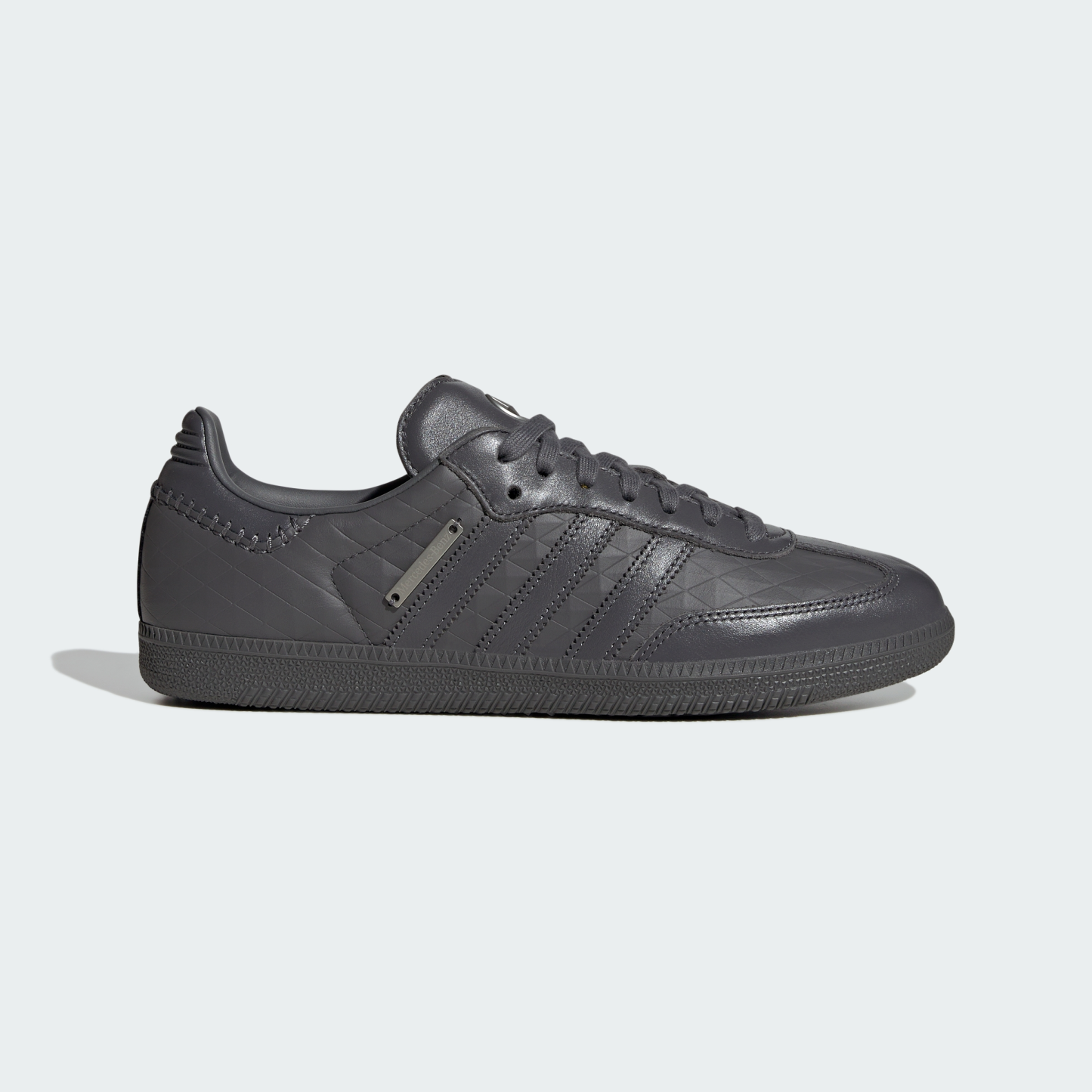 adidas ADIDAS SAMBA OG - MERCEDES-BENZ SHOES - Grey Five / Grey Five / Silver Metallic - View 2
