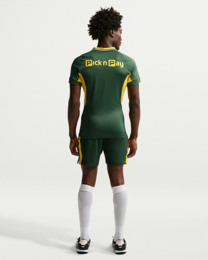 Springboks RGR Match Jersey Men's Nike Rugby Jersey - Gorge Green/University Gold/University Gold - View 5