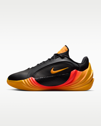 Giannis Freak 8 'Inferno' Basketball Shoes - Black/Laser Crimson/Metallic Silver/Laser Orange - View 1