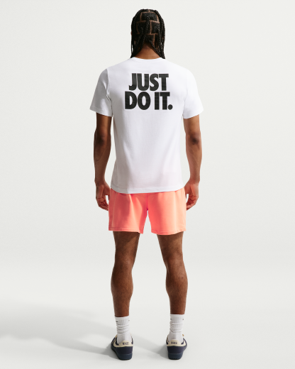 Nike Sportswear T-Shirt - White/Black - View 5