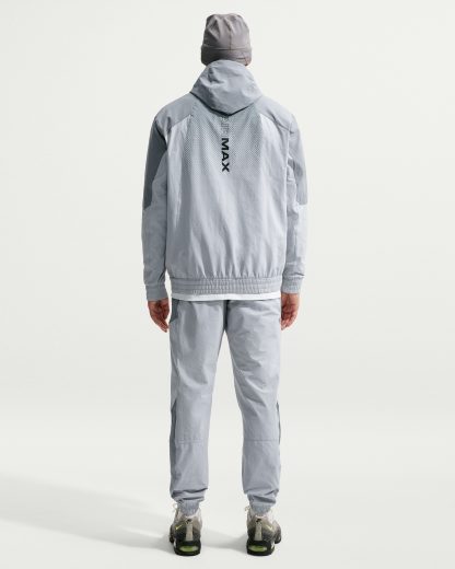 Nike Air Max Men's Woven Jacket - Wolf Grey/Cool Grey/Black - View 5