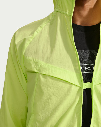Nike Stride Men's Repel UV Running Jacket - Light Lemon Twist/Light Lemon Twist - View 7