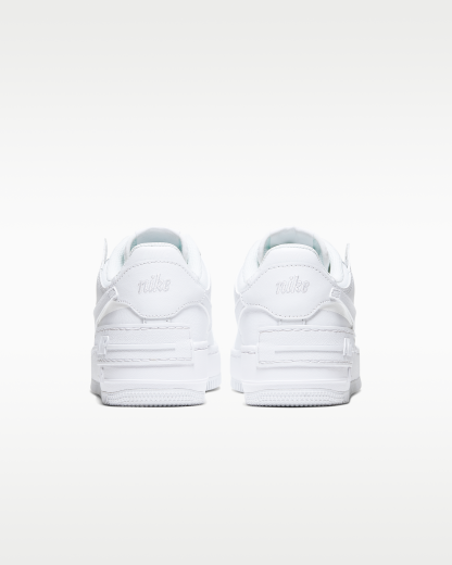 Nike Air Force 1 Shadow Women's Shoes - White/White/White - View 6