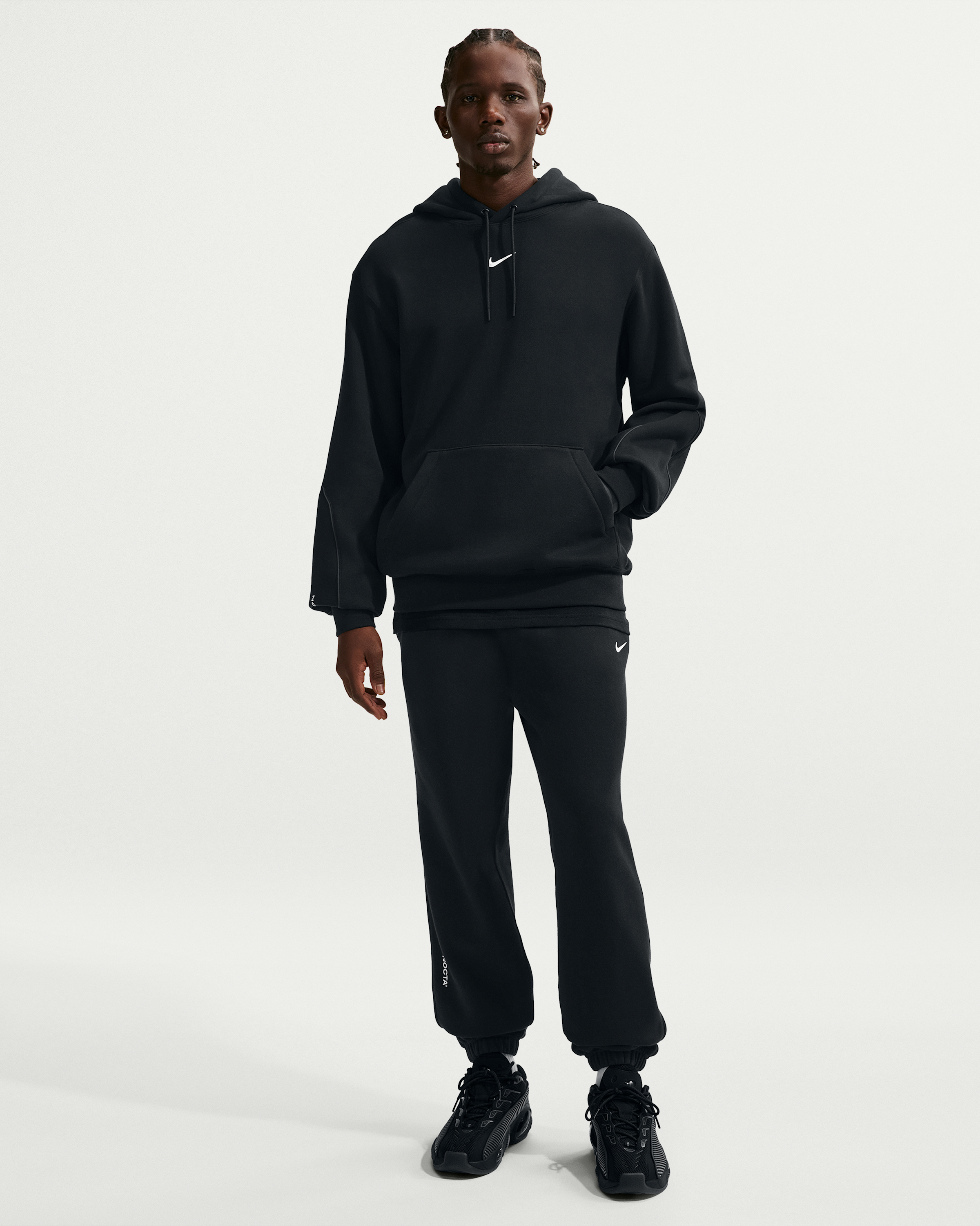 NOCTA Fleece CS Hoodie 2 - Black/White - View 7