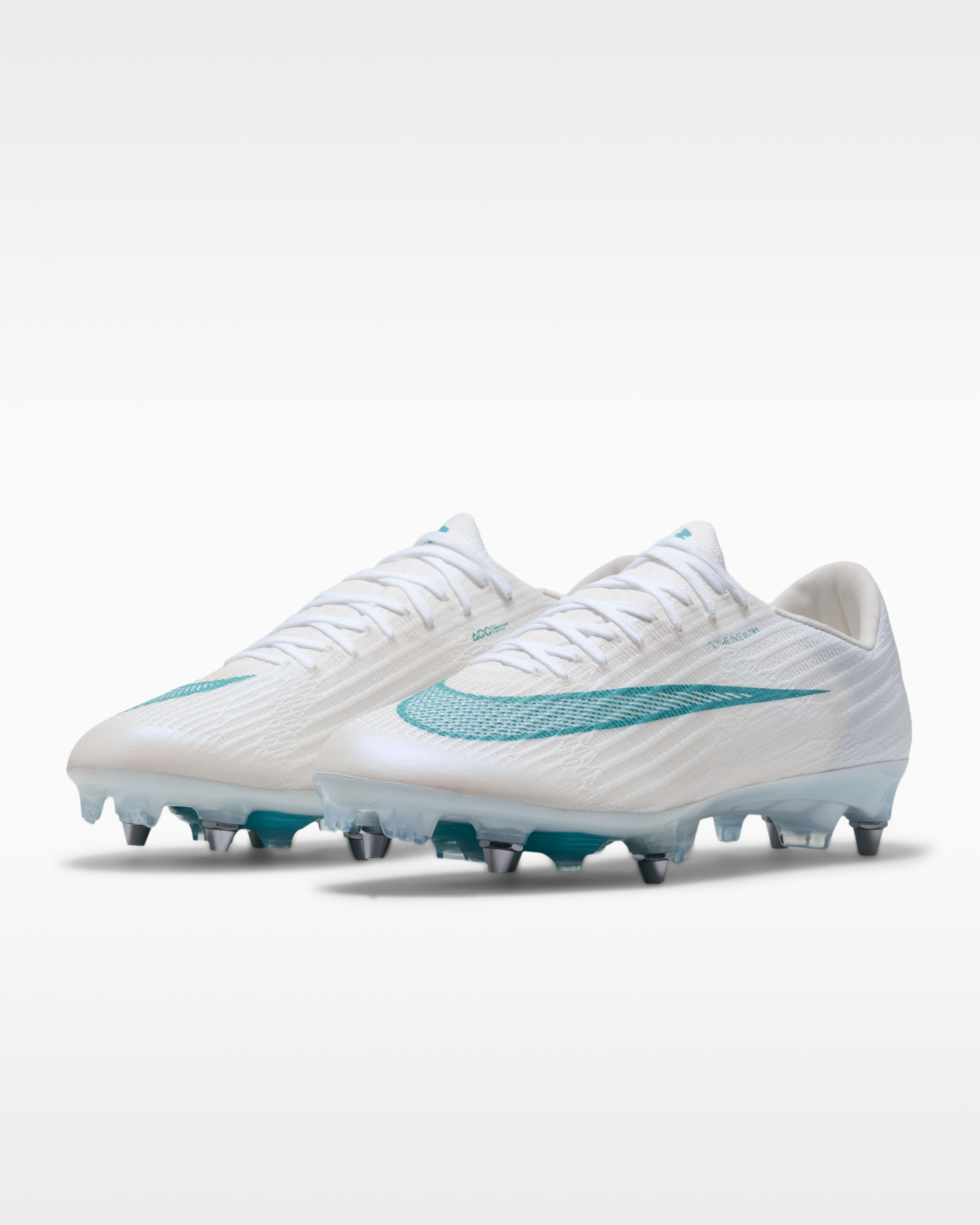 Nike Mercurial Superfly 11 Elite Soft-Ground Low-Top Football Boots - White/Dusty Cactus - View 5