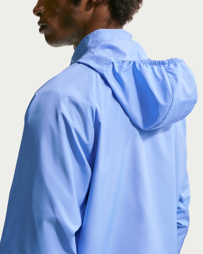 Nike Miler Men's Repel UV Protection Hooded Running Jacket - Royal Pulse/Royal Pulse - View 6
