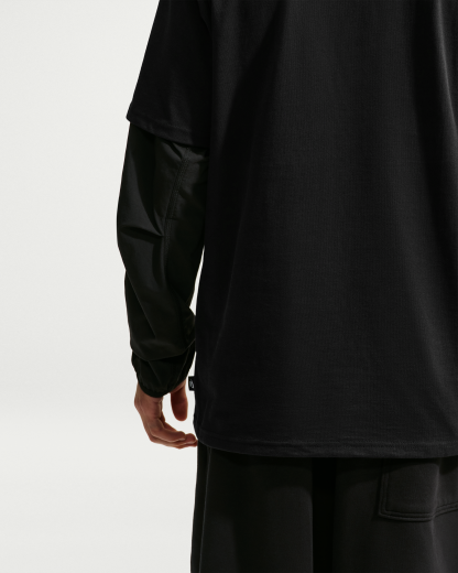 Nike Sportswear Premium Essentials Men's T-Shirt - Black/Chrome Yellow - View 2