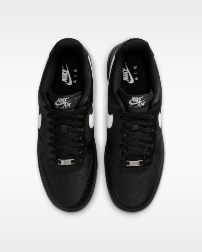 Nike Air Force 1 '07 LV8 Men's Shoes - Black/Black/White - View 4