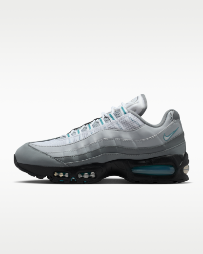 Nike Air Max 95 Big Bubble Men's Shoes - Cool Grey/Mineral Teal/Wolf Grey/Metallic Silver - View 1