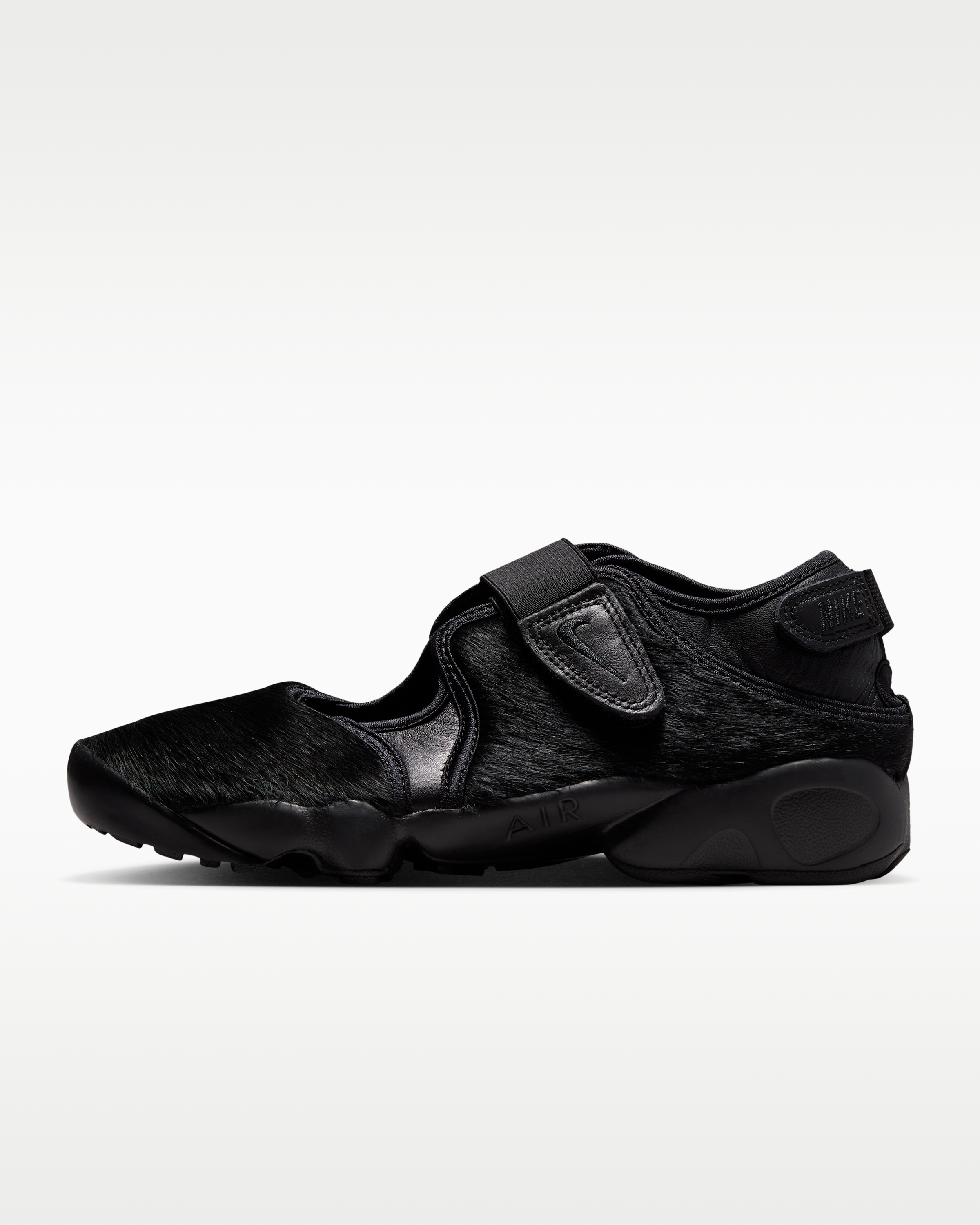 Nike Air Rift Women's Shoes - Black/Cool Grey - View 1