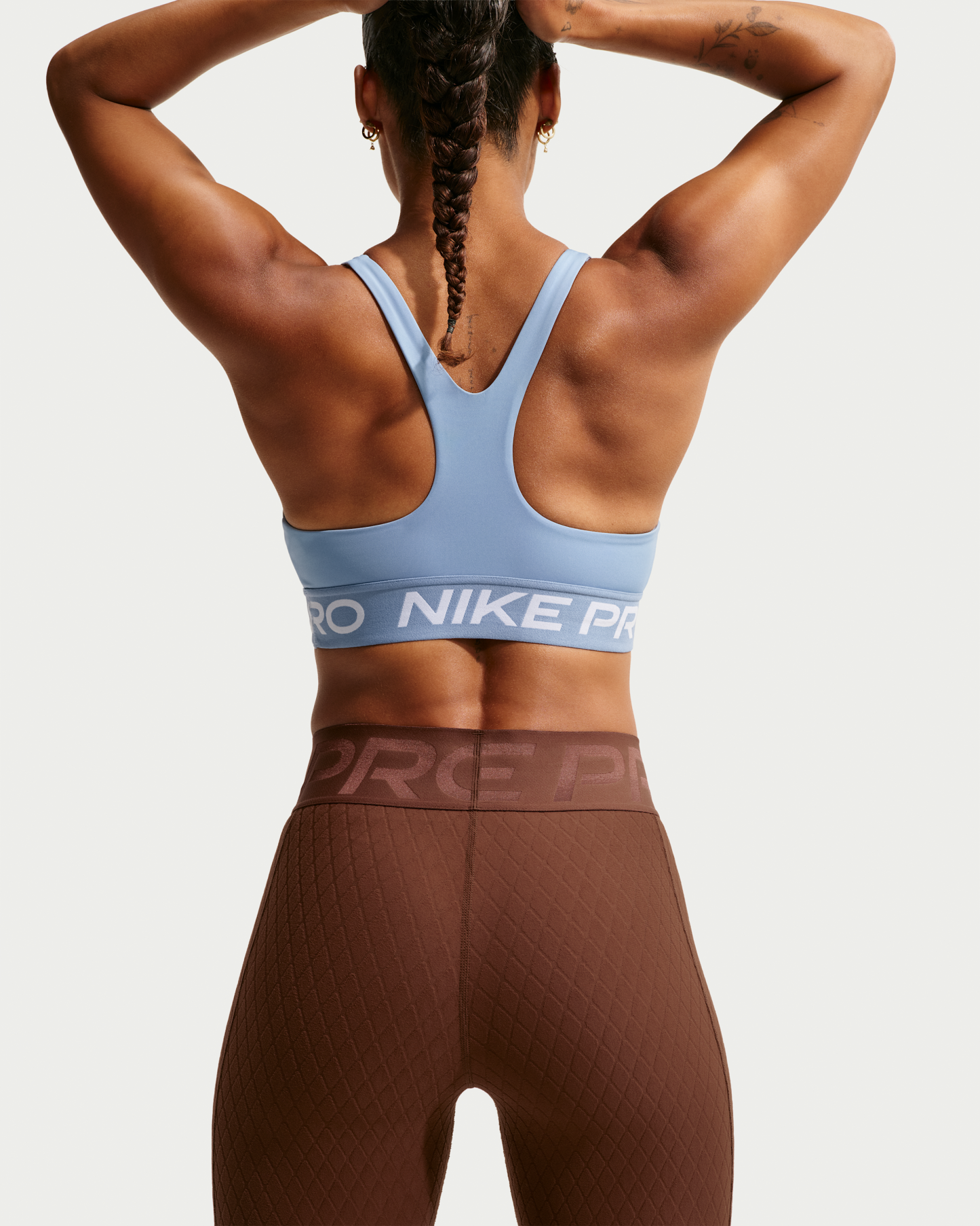 Nike Pro Sculpt Women's Therma-FIT High-Waisted Leggings - Cacao Wow/White - View 3