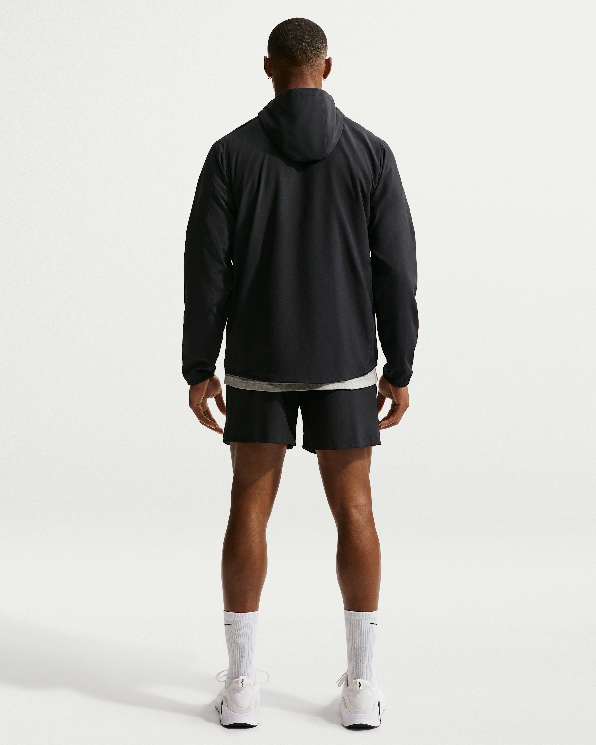 Nike Form Men's Dri-FIT Hooded Versatile Jacket - Black - View 5