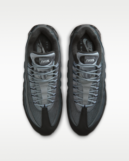 Nike Air Max 95 Big Bubble Men's Shoes - Black/Lime Blast/Anthracite/Metallic Silver - View 4