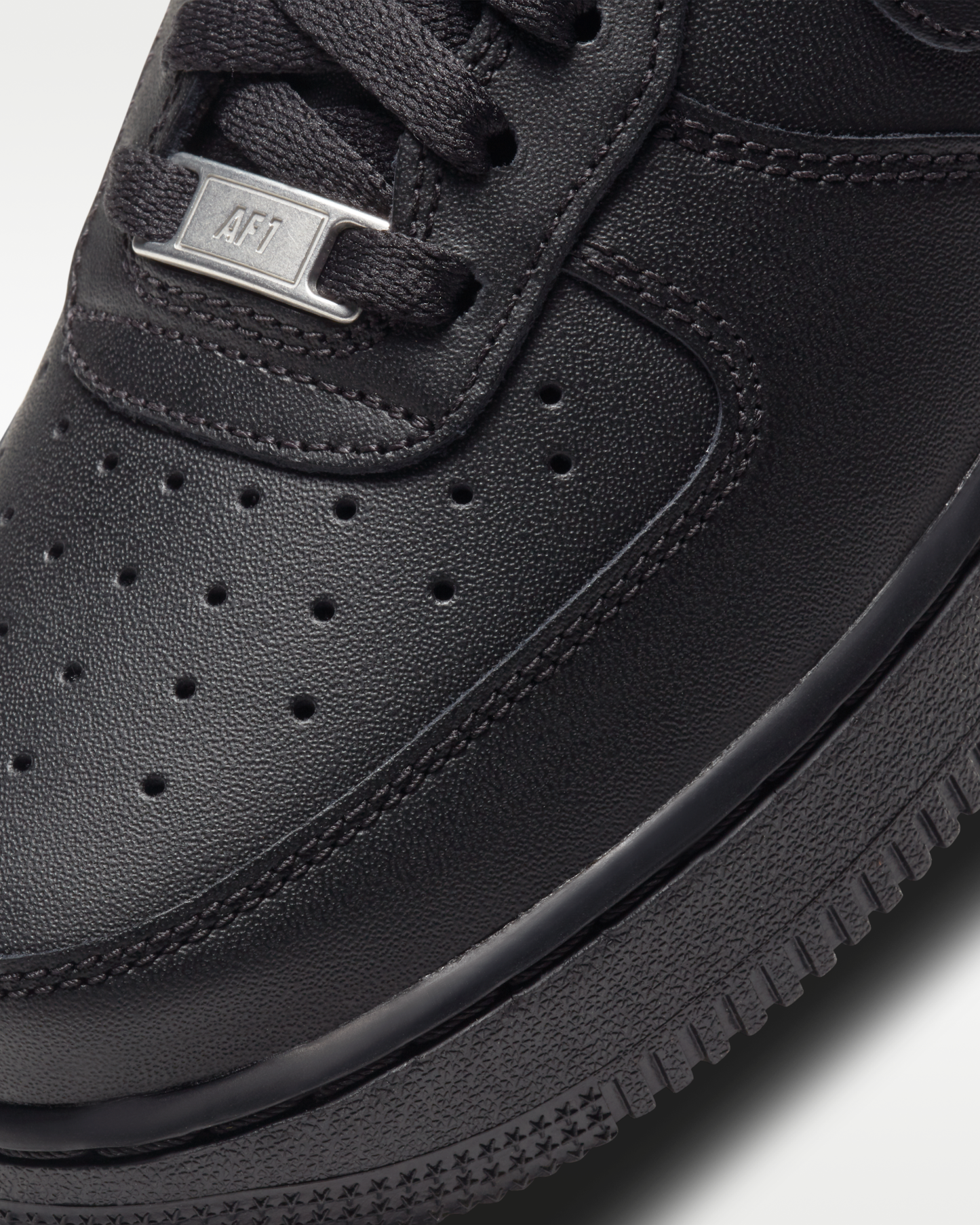 Nike Air Force 1 '07 Women's Shoes - Black/Black/Black/Black - View 7