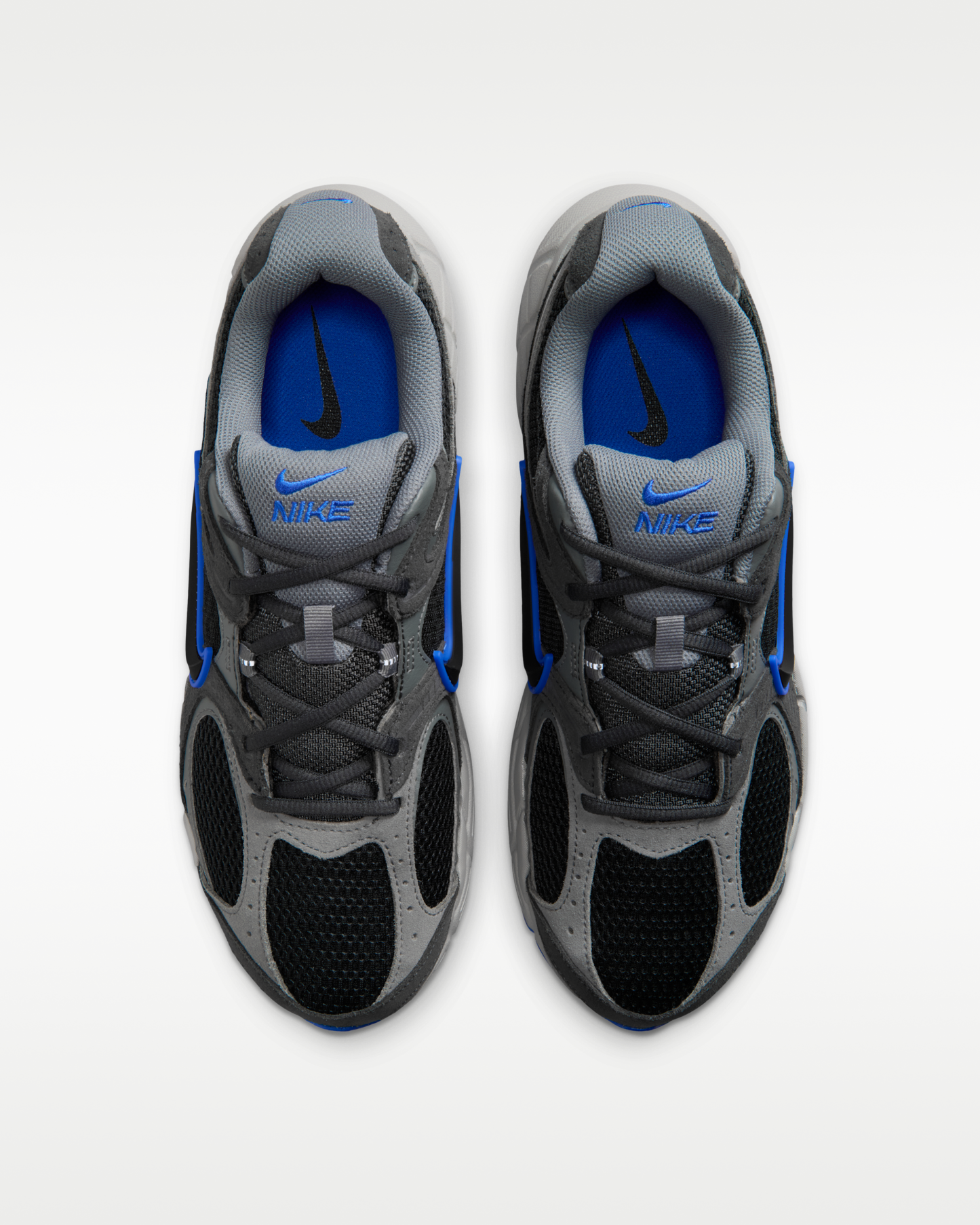 Nike V5 RNR Suede Men's Shoes - Smoke Grey/Anthracite/Racer Blue/Black - View 4