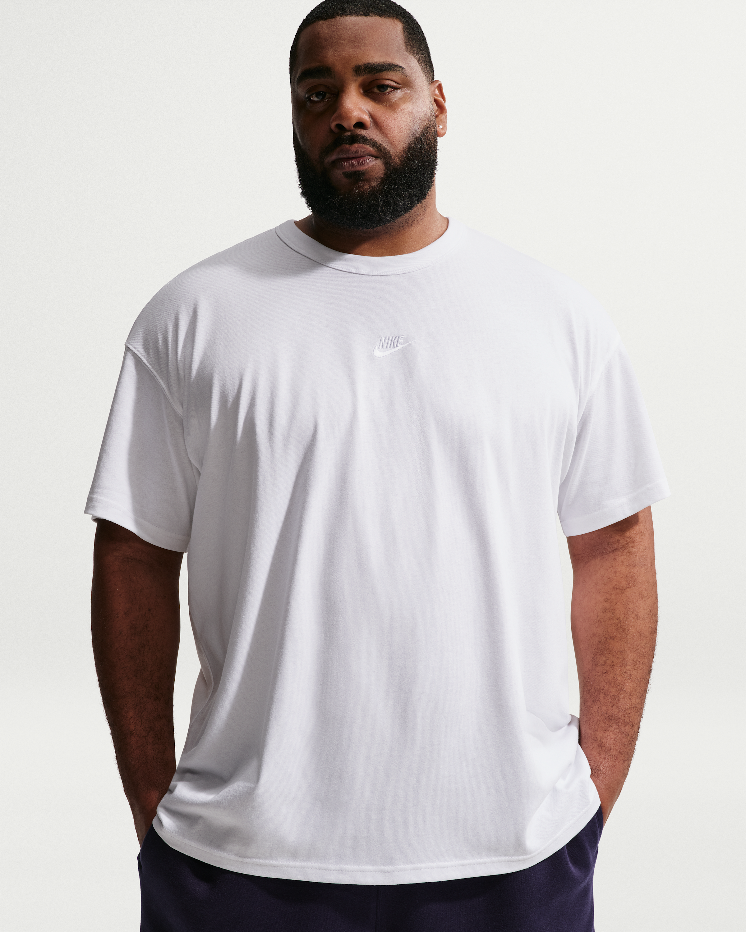 Nike Sportswear Premium Essentials Men's T-Shirt - White - View 6