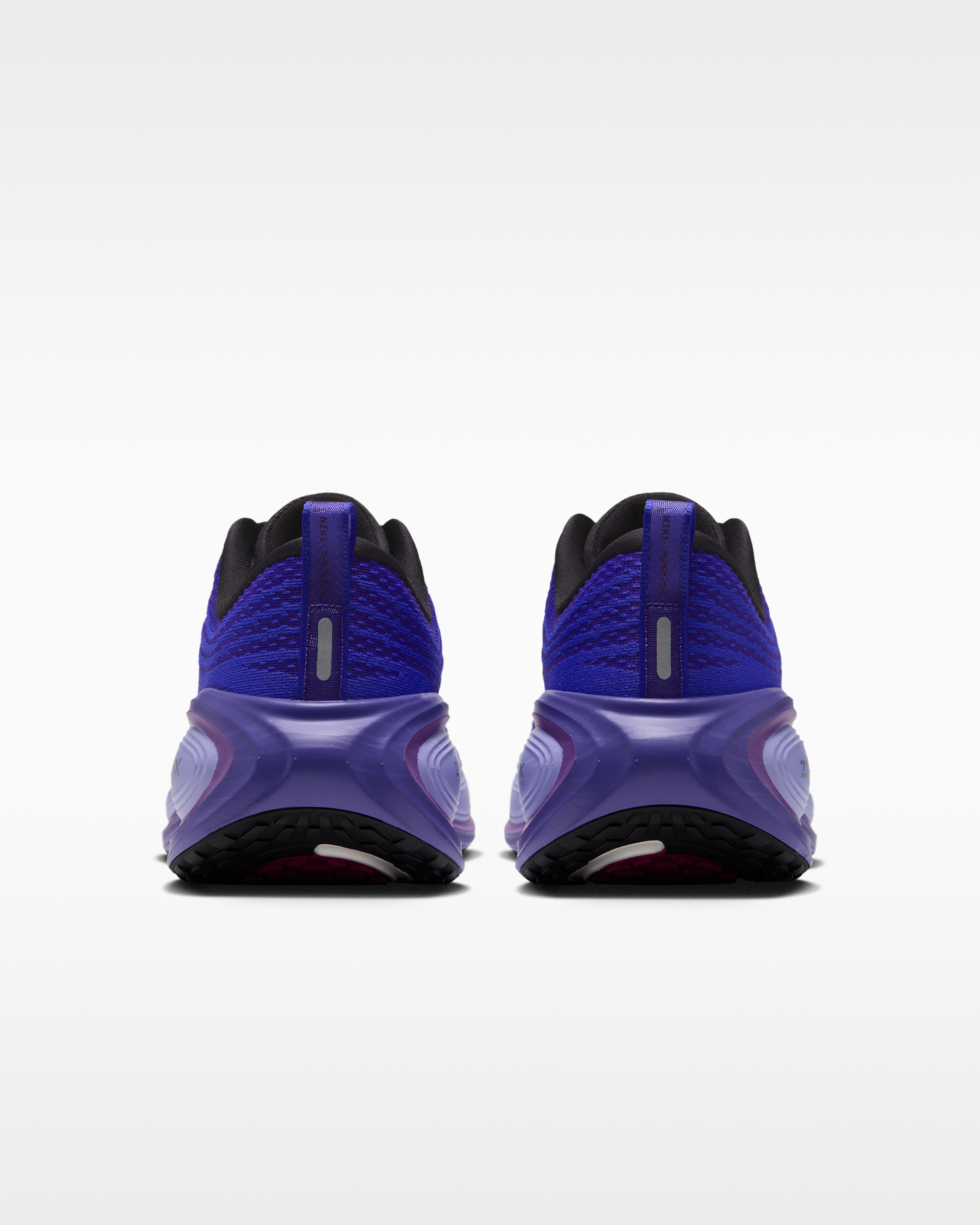 Nike Vomero Plus Women's Road Running Shoes - Black/Persian Violet/Vivid Violet/Metallic Silver - View 6
