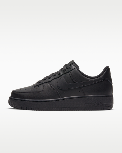 Nike Air Force 1 '07 Women's Shoes - Black/Black/Black/Black - View 1