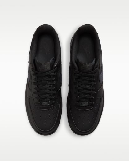 Nike Air Force 1 '07 Men's Shoes - Black/Anthracite - View 4