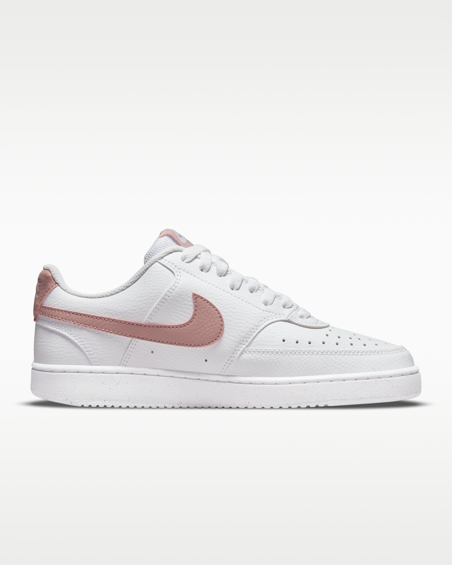 Nike Court Vision Low Next Nature Women's Shoes - White/Pink Oxford - View 3