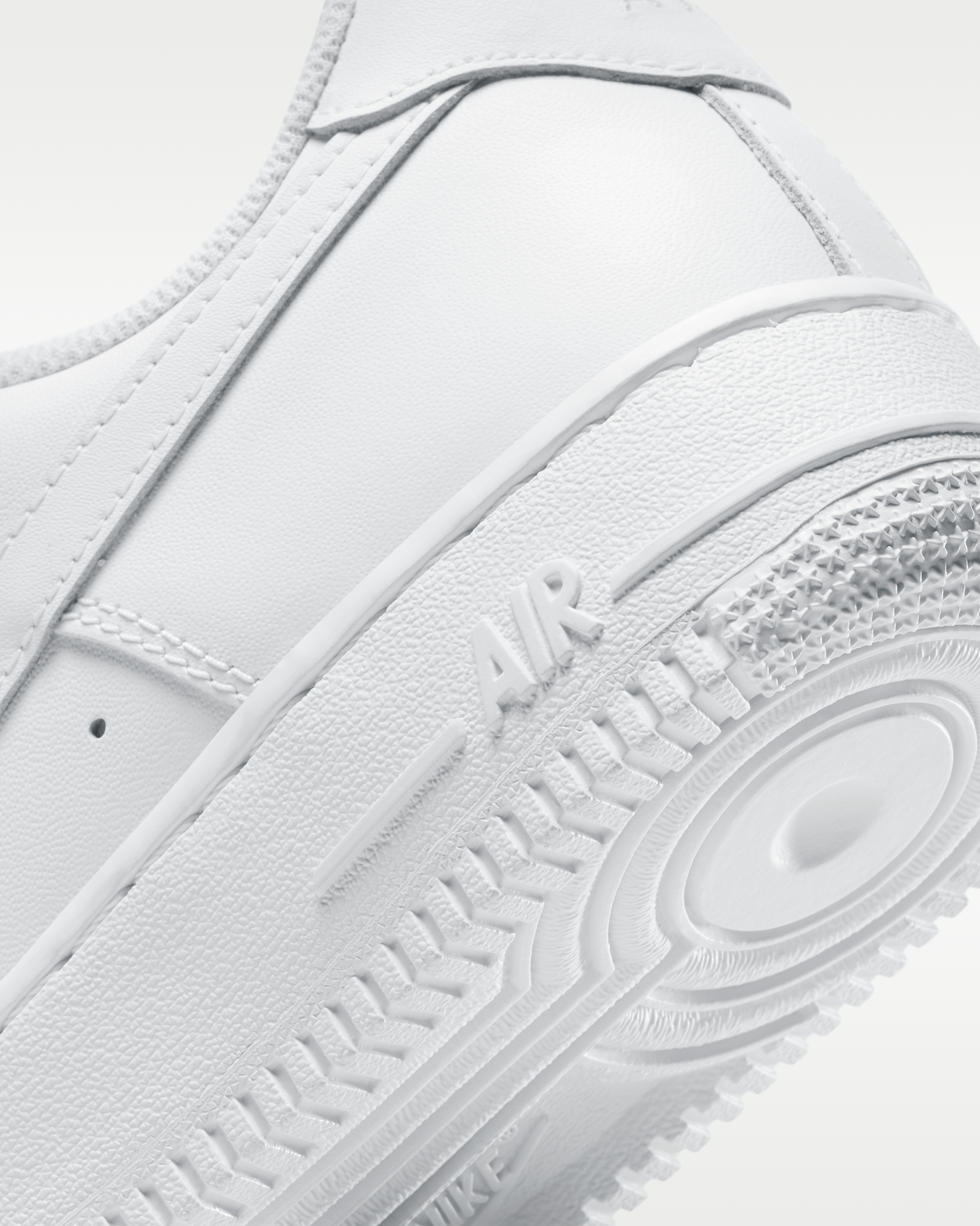 Nike Air Force 1 '07 Women's Shoes - White/White/White/White - View 9