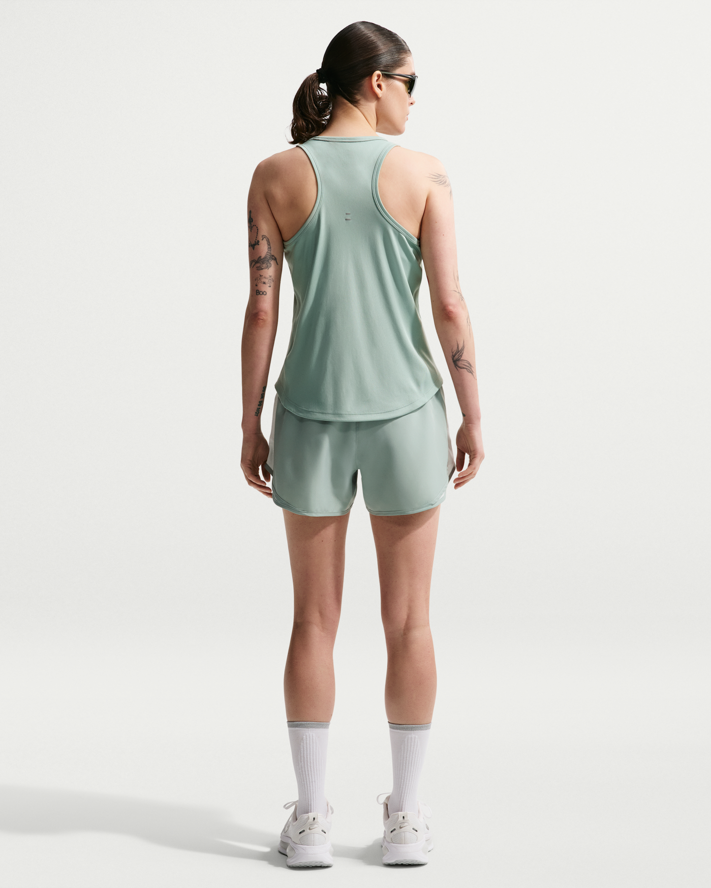 Nike Tempo Women's Dri-FIT Running Tank Top - Steam - View 5