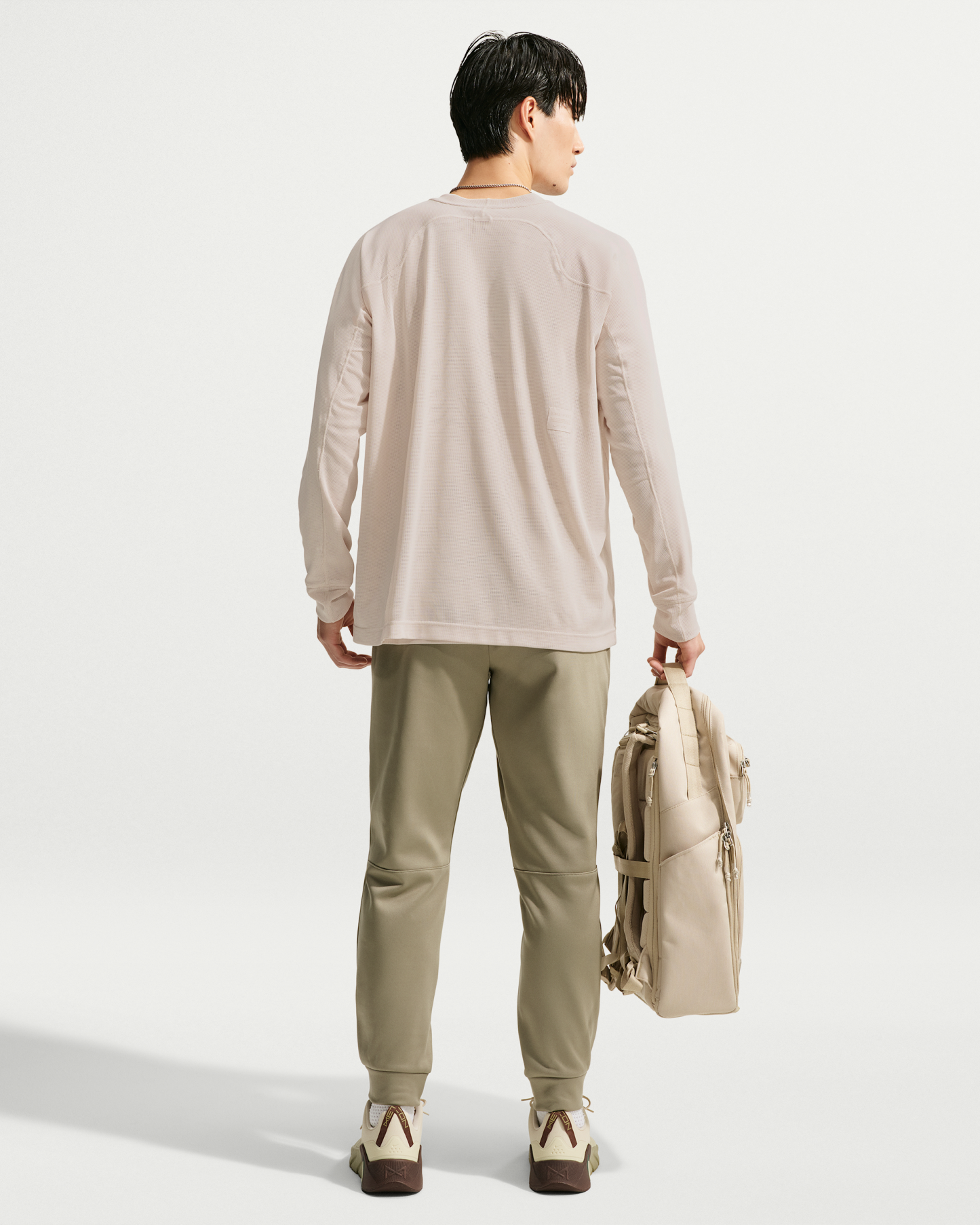 Nike N.A.C. Men's Dri-FIT Long-Sleeve Top - Light Orewood Brown/Light Orewood Brown - View 5