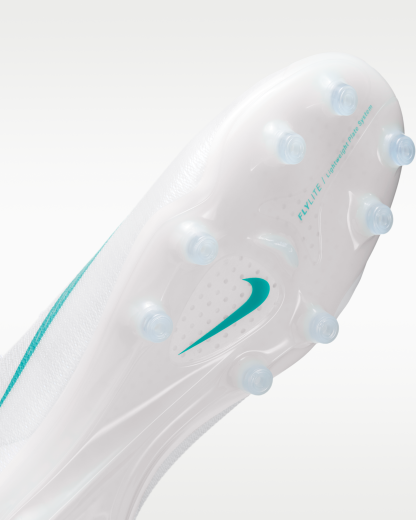 Nike Mercurial Vapor 17 Elite Artificial-Grass Low-Top Football Boots - White/Dusty Cactus - View 7