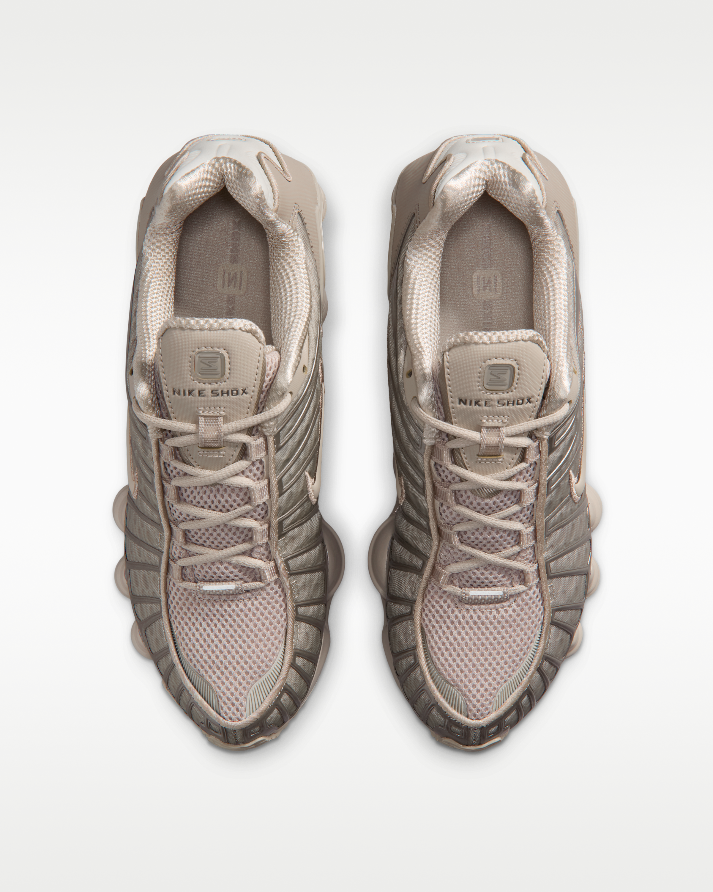 Nike Shox TL Women's Shoes - Cream II/Enigma Stone/Cream II - View 4