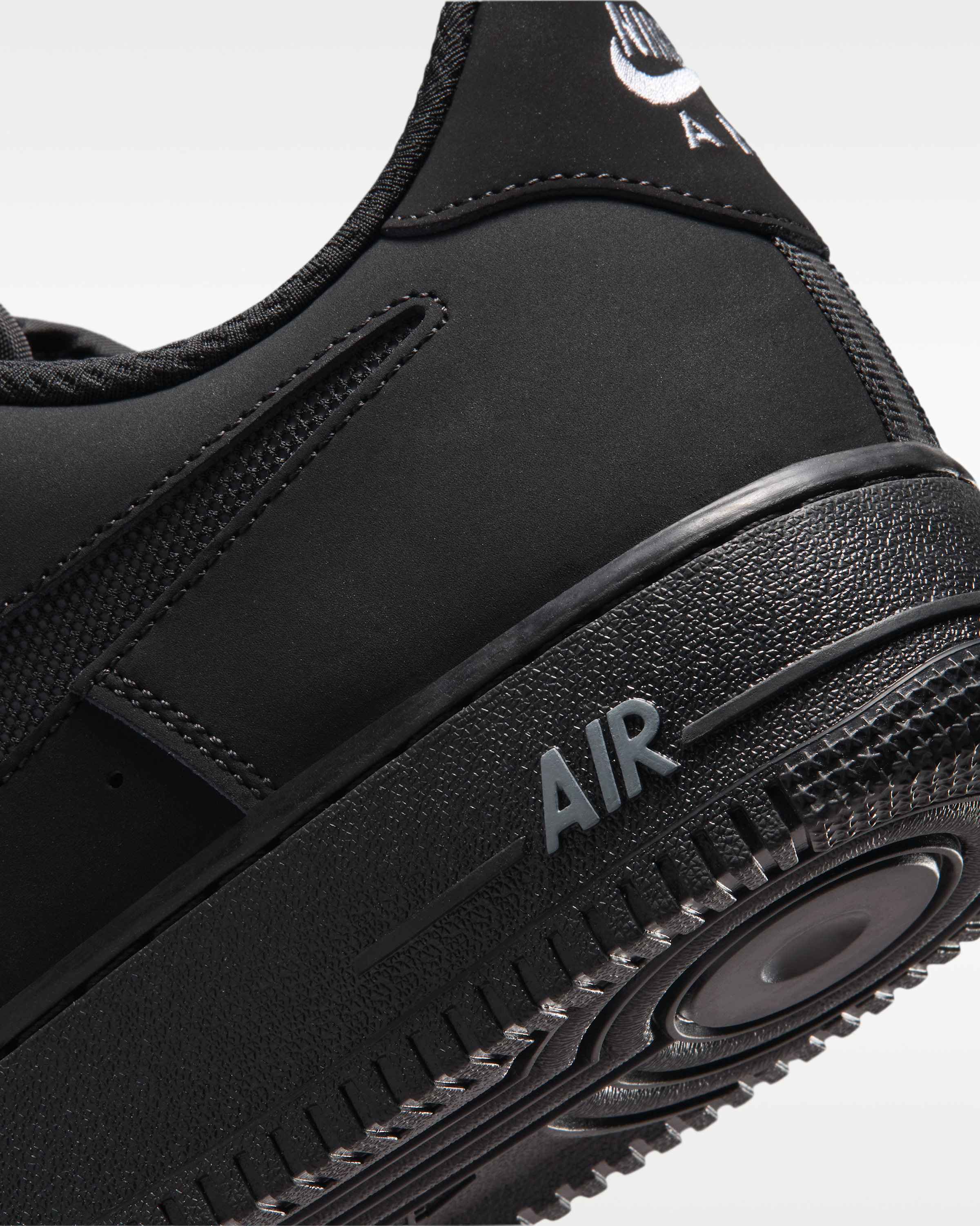 Nike Air Force 1 '07 LV8 Men's Shoes - Black/Cool Grey/Cool Grey - View 8