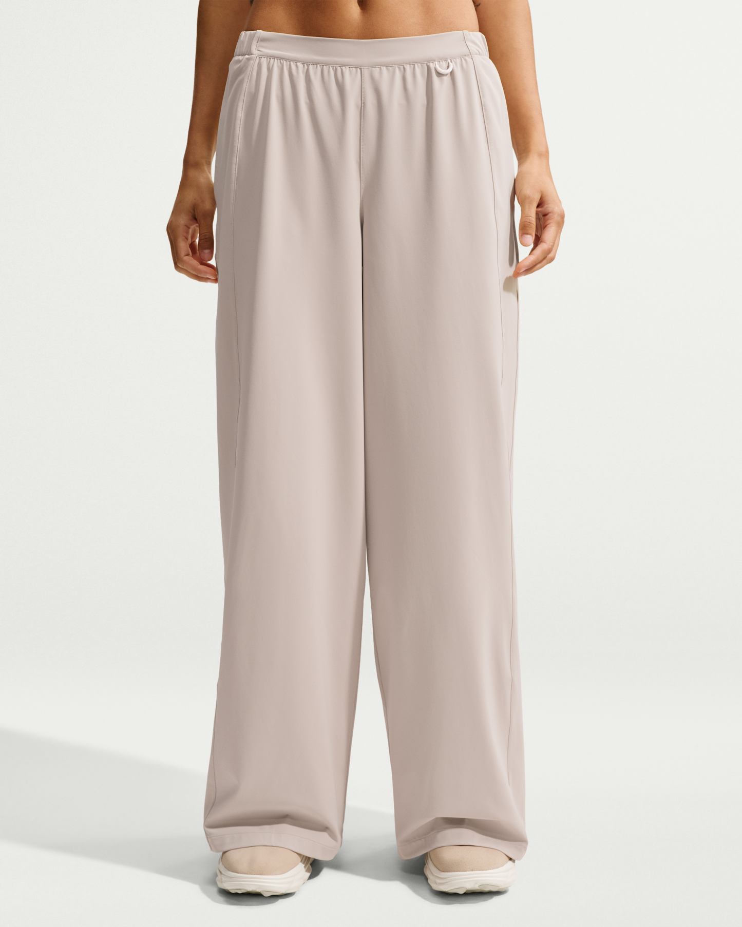 Nike 24.7 PerfectStretch Women's Dri-FIT Mid-Rise Wide-Leg Trousers - Cream II/College Grey - View 2