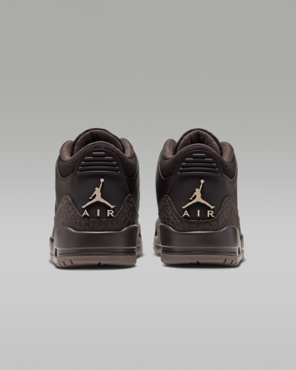 Air Jordan 3 Retro 'Fireside' Women's Shoes - Velvet Brown/Light British Tan/Rust Pink/Pearl White - View 6