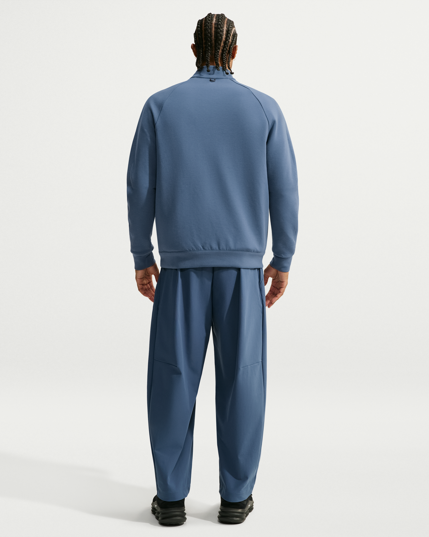 Nike 24.7 ImpossiblySoft Men's Dri-FIT 1/2-Zip Top - New Slate/Black/Midnight Navy - View 5