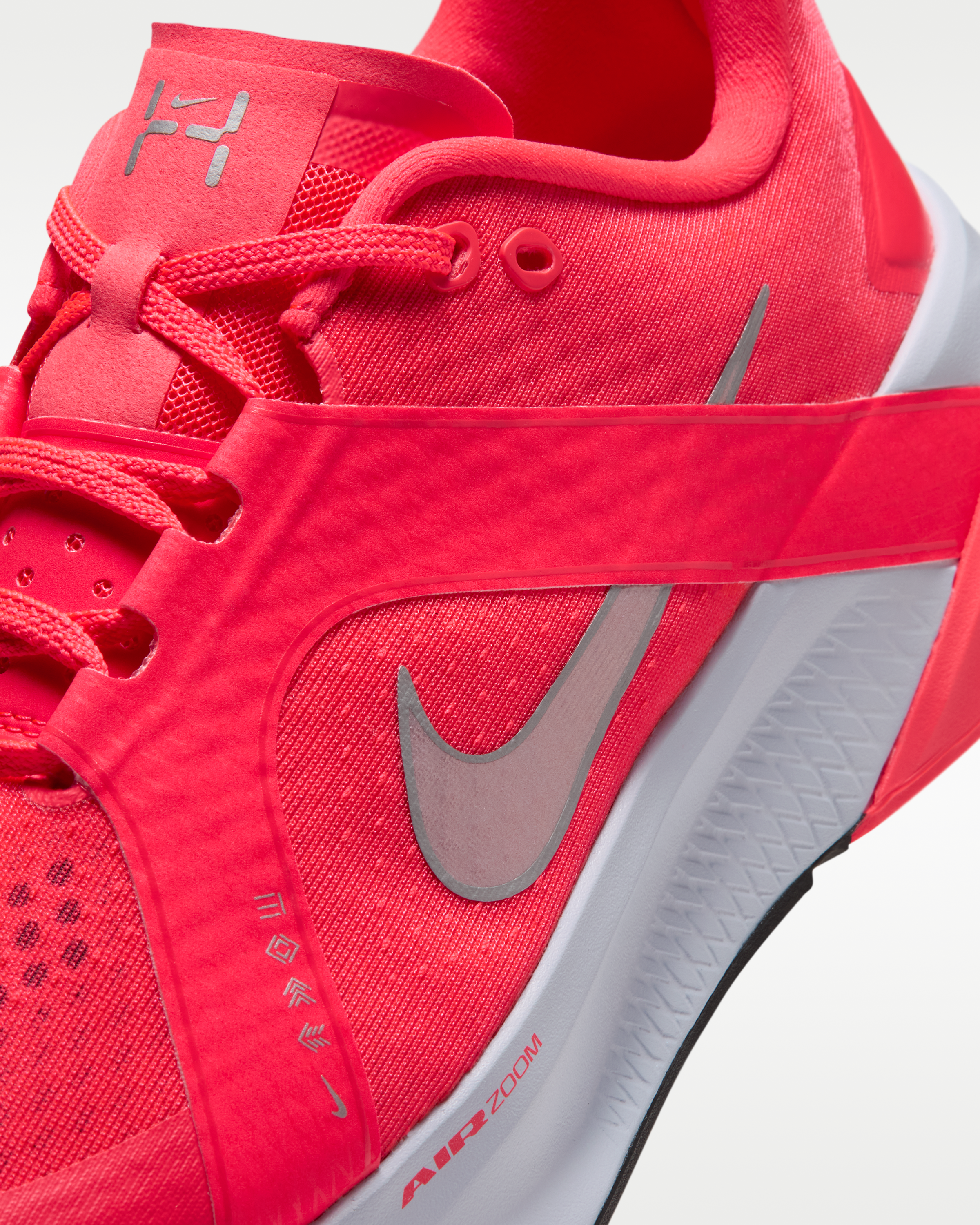 Nike Hybrid RN Men's Training Shoes - Laser Crimson/Football Grey/Football Grey/Metallic Silver - View 7