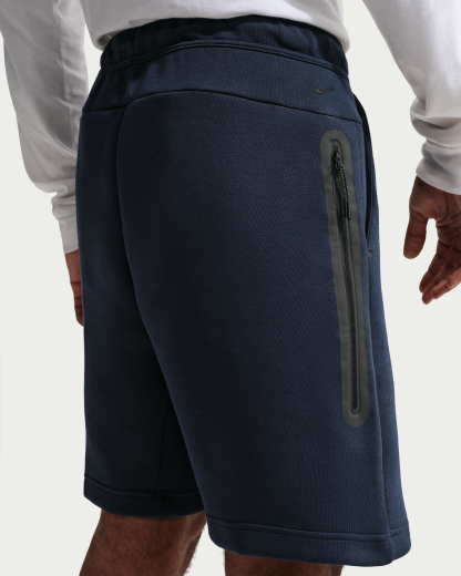 Nike Tech Men's Fleece Shorts - Obsidian/Black - View 3