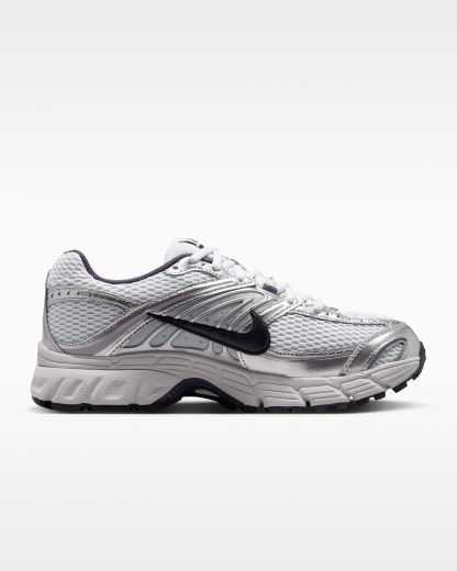 Nike Air Max Moto 2K Women's Shoes with Reflective Design Accents - Pure Platinum/Metallic Silver/Black/Gridiron - View 3
