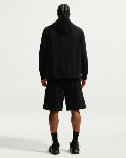 Nike N.A.C. Men's Dri-FIT Oversized Fleece Training Hoodie - Black/Black - View 5
